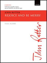 Rejoice and Be Merry SATB Full Score cover